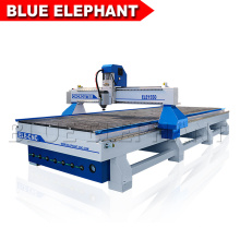 Máquina de corte fabricante de elefante grande azul MDF Ele1550 CNC Router Painel de alumínio composto escultura